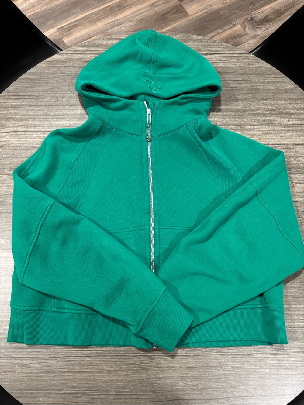 lululemon athletica Teal Green Full-Zip Hoodie